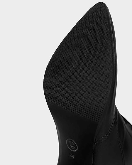 High Boots Black from Shop Like You Give a Damn