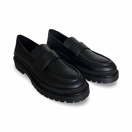 Loafers Cesar Black from Shop Like You Give a Damn