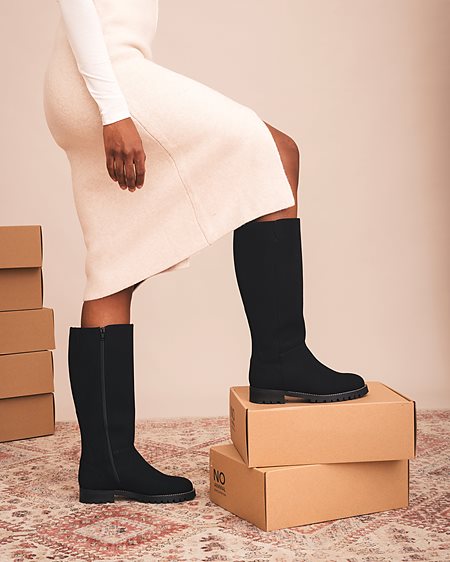 Knee High Boots Irem Black from Shop Like You Give a Damn