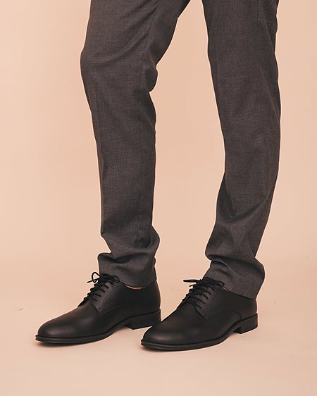 Shoes Derby Quinn Black from Shop Like You Give a Damn