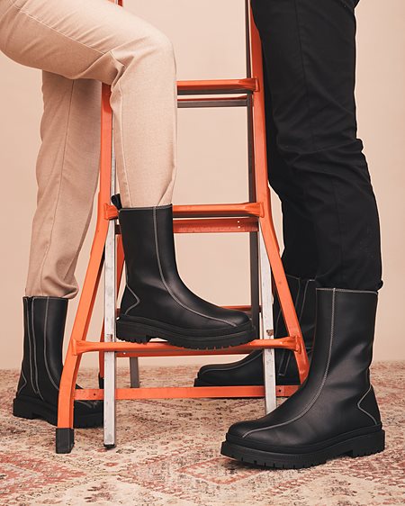 Ankle Boots Reiko Black from Shop Like You Give a Damn
