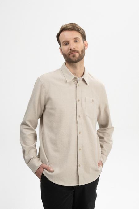 MELA: Shirt Flannel Sahel Birch