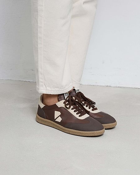 Sneakers Men Brava Chocolate from Shop Like You Give a Damn