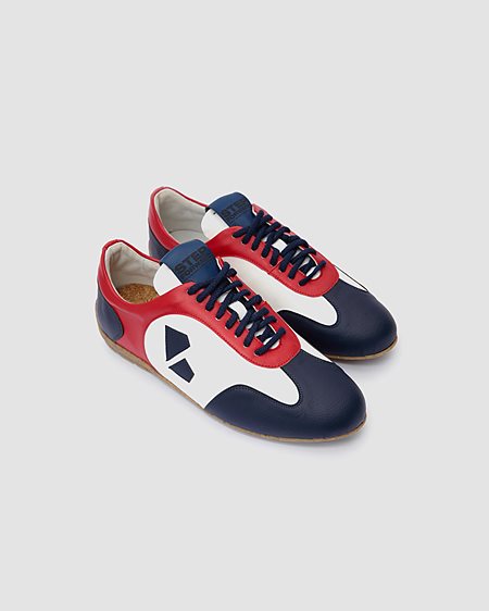 Sneakers Women Racer Blue/Red/White from Shop Like You Give a Damn