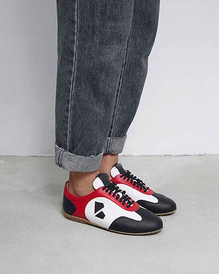 Sneakers Women Racer Blue/Red/White from Shop Like You Give a Damn