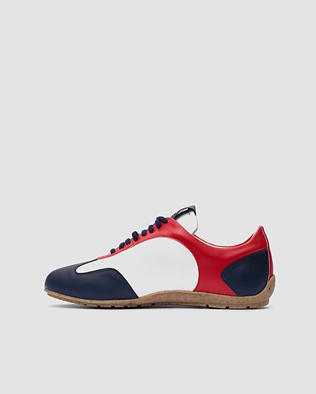 Sneakers Women Racer Blue/Red/White from Shop Like You Give a Damn
