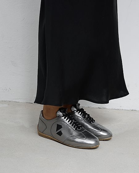 Sneakers Women Racer Metallic Grey from Shop Like You Give a Damn