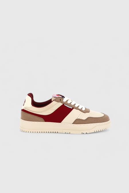 Sneaker Kiboko Cordura Rhabarber Dunkelrot