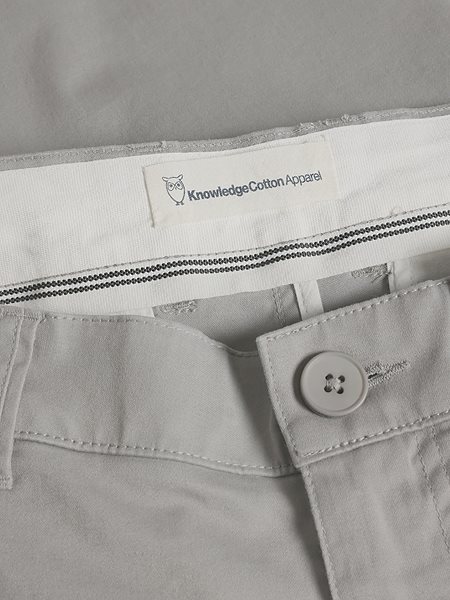 Chino Pants Luca Slim Twill Alloy Grey from Shop Like You Give a Damn