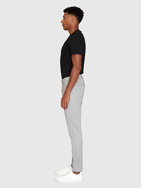 Chino Pants Luca Slim Twill Alloy Grey from Shop Like You Give a Damn