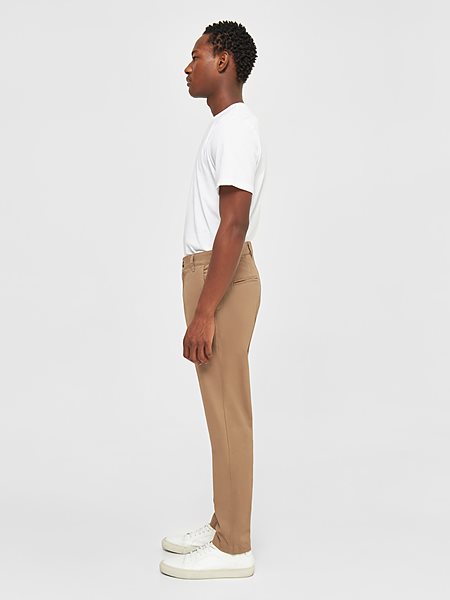Chino Pants Luca Slim Twill Tuffet Beige from Shop Like You Give a Damn