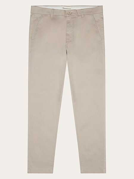 Chino Pants Luca Slim Twill Light Feather Gray from Shop Like You Give a Damn