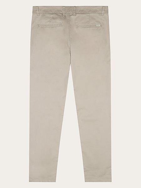 Chino Pants Luca Slim Twill Light Feather Gray from Shop Like You Give a Damn