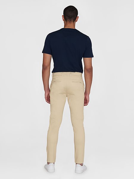 Chino Pants Luca Slim Twill Light Feather Gray from Shop Like You Give a Damn