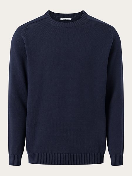 Knitted Sweater Plain Crew Neck Night Sky from Shop Like You Give a Damn
