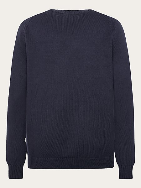 Knitted Sweater Plain Crew Neck Night Sky from Shop Like You Give a Damn