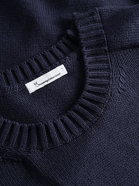 Knitted Sweater Plain Crew Neck Night Sky from Shop Like You Give a Damn