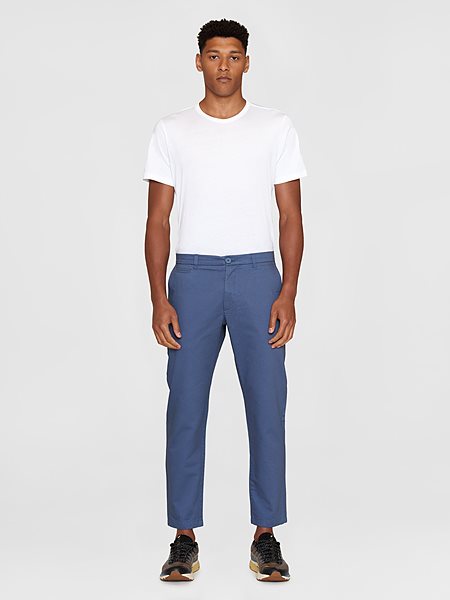 Chino Pants Chuck Regular Twill Vintage Indigo via Shop Like You Give a Damn