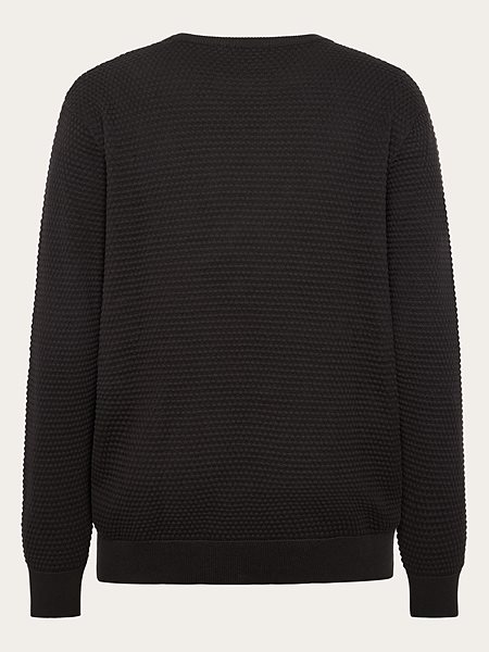 Knit Sweater Vagn Bubble Crew Neck Chocolate Torte from Shop Like You Give a Damn