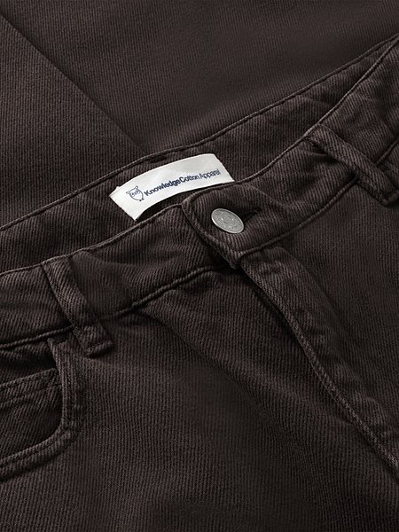 Pants Wide Twill Flint Chocolate Torte from Shop Like You Give a Damn