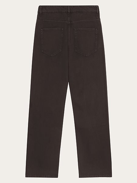 Pants Wide Twill Flint Chocolate Torte from Shop Like You Give a Damn