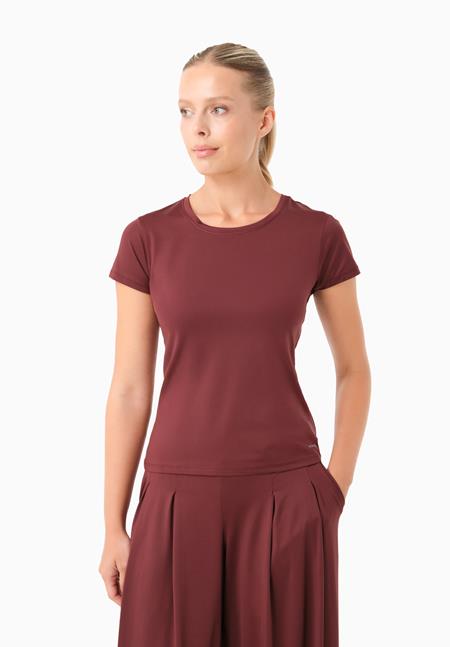 ORGANICATION T-Shirt Sport Tattum Burgundy