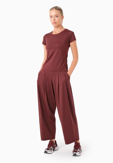 ORGANICATION T-Shirt Sport Tattum Burgundy