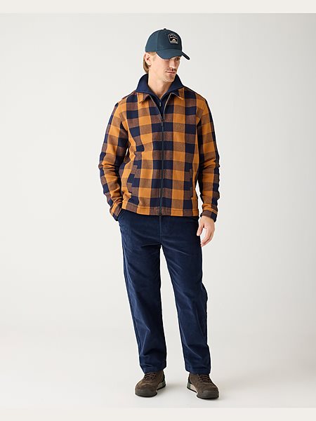 Chino Pants Flint Wide Corduroy Night Sky Navy via Shop Like You Give a Damn