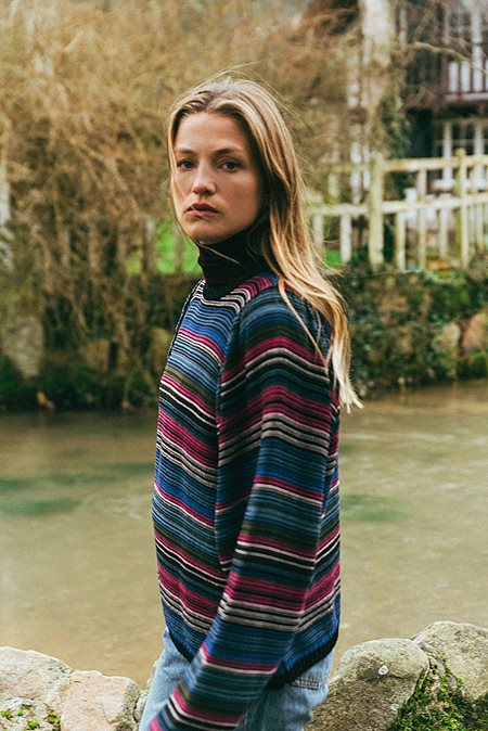 Sweater Kylindra Multicolor via Shop Like You Give a Damn