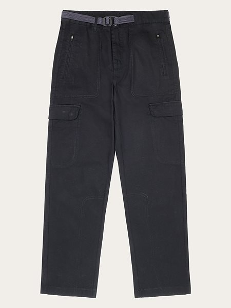 Cargo Pants Flint Ripstop Belt Black Jet via Shop Like You Give a Damn