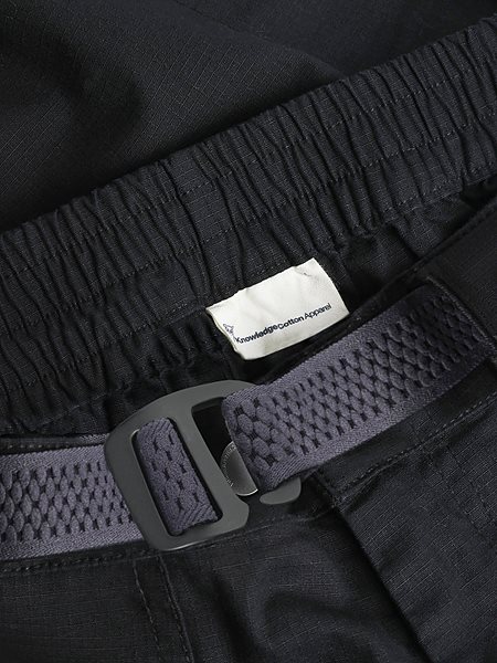 Cargo Pants Flint Ripstop Belt Black Jet from Shop Like You Give a Damn