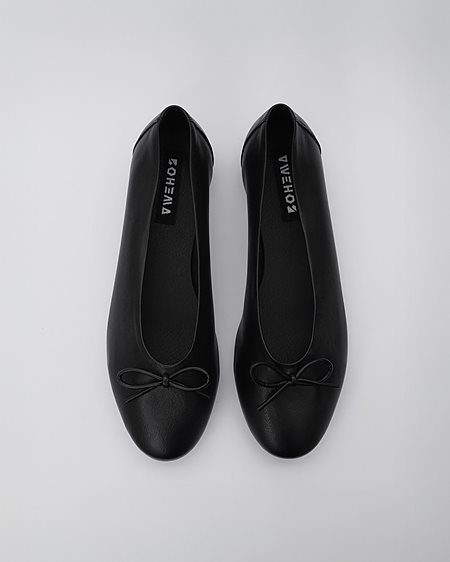 Ballet Flats Mossy Black from Shop Like You Give a Damn