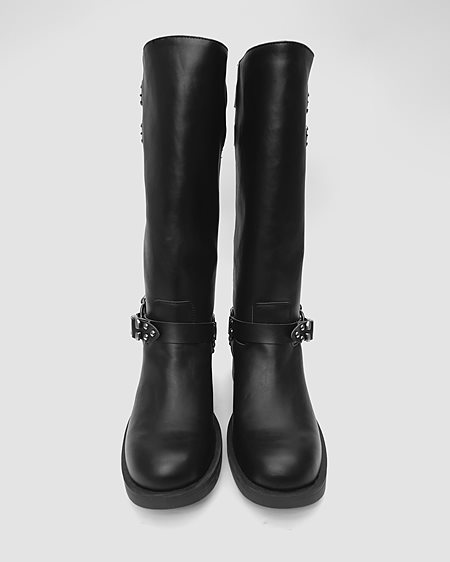 Biker Boots Revolt Black from Shop Like You Give a Damn