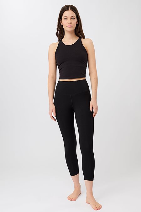 Leggings Cropped Best Black from Shop Like You Give a Damn