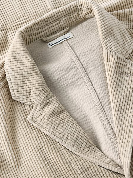 Blazer Corduroy Light Feather Grey from Shop Like You Give a Damn