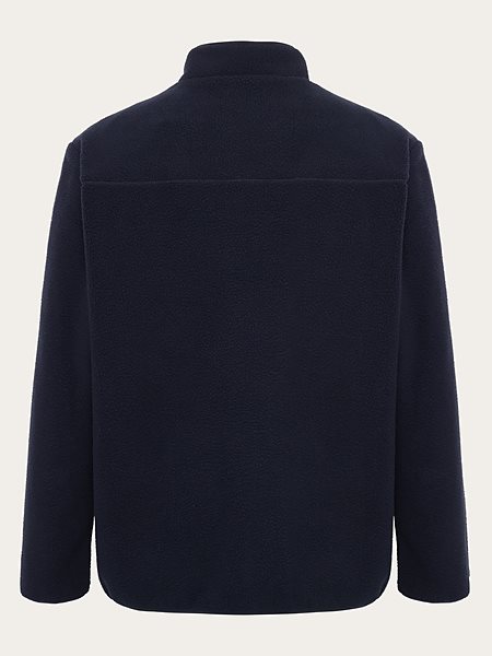 Zip Jacket Loose Fleece Night Sky Navy from Shop Like You Give a Damn