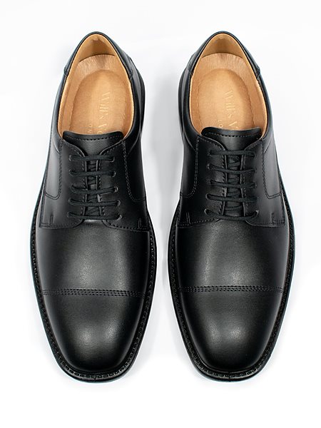 Shoes Derbys Men Waterproof Black from Shop Like You Give a Damn