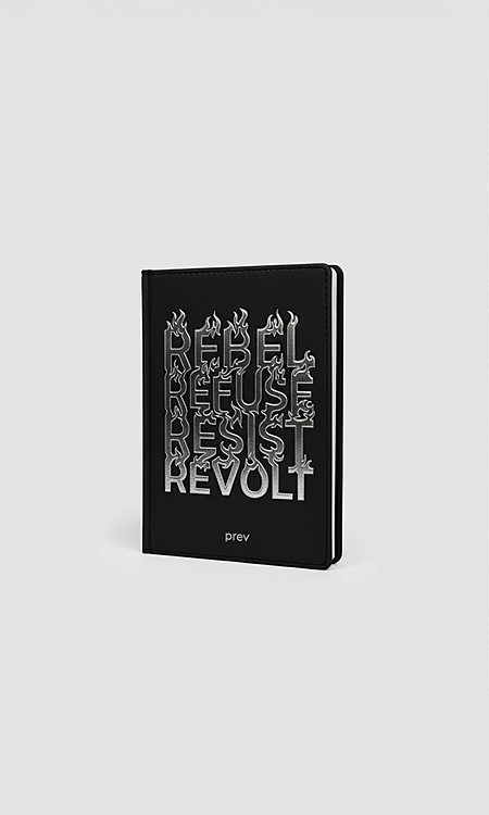 Notebook Dark Flame Black via Shop Like You Give a Damn