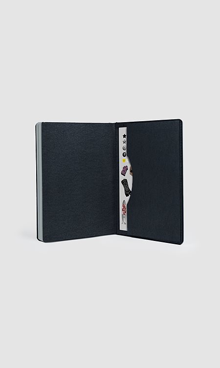 Notebook Dark Flame Black from Shop Like You Give a Damn
