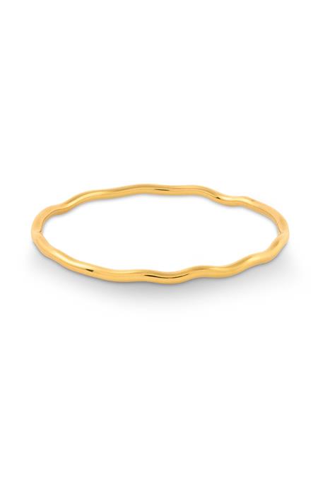 Armband Bangle Zion Wave Goud