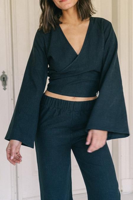 The View Yoga:  Top Lijn Black