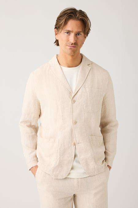 KnowledgeCotton Apparel: Blazer Linen Li...