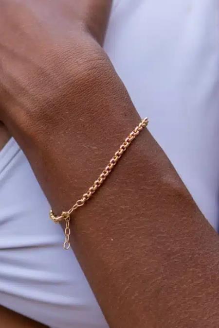 Bracelet The Riley Rolo 18k Gold Vermeil