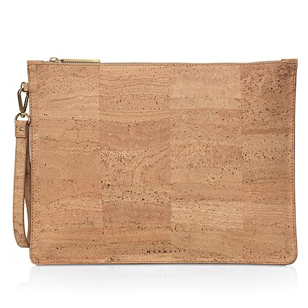 Clutch Large Delta Natural Brown from Shop Like You Give a Damn