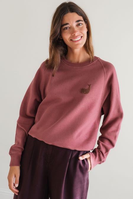 Sweatshirt Leskov Burnt Berry