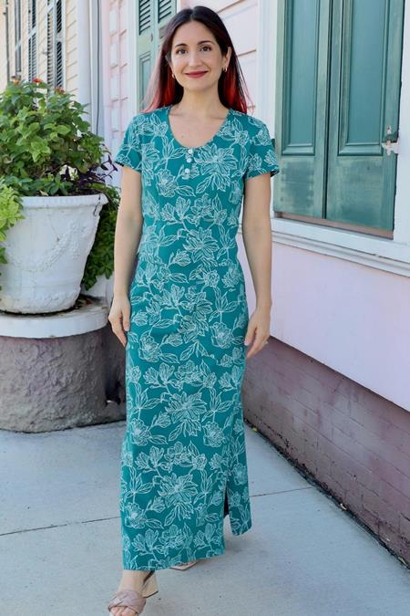 Kleid Magnolia Teal
