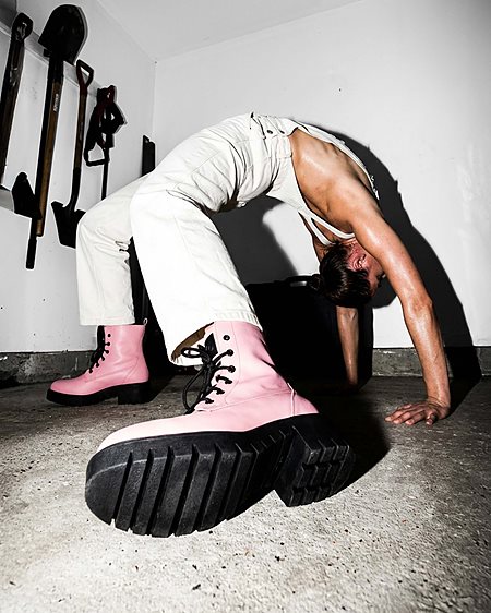 Boots Worker No. 3 Pink via Shop Like You Give a Damn
