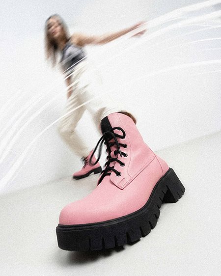Boots Worker No. 3 Pink from Shop Like You Give a Damn