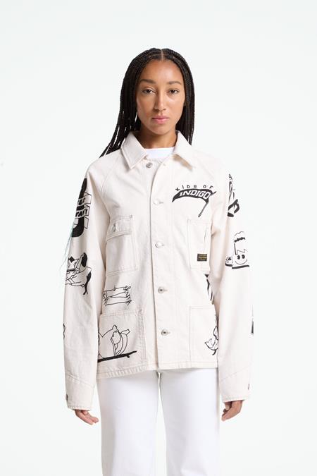 Jas Aymeric Amsterdam Scribble White