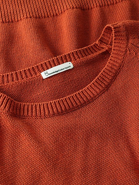 Sweater Crew Neck Burnt Brick from Shop Like You Give a Damn